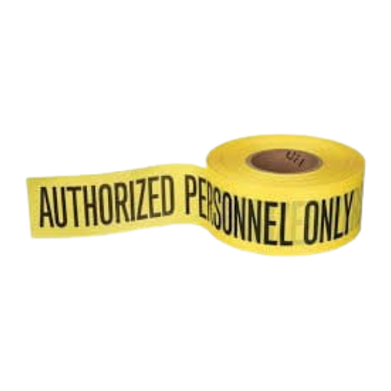 wyler-TRTAP13 Restricted Area, Authorized Personnel Only Tape - Image 1