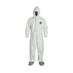 TYVEK DISPOSABLE BREATHABLE COVERALL SUIT