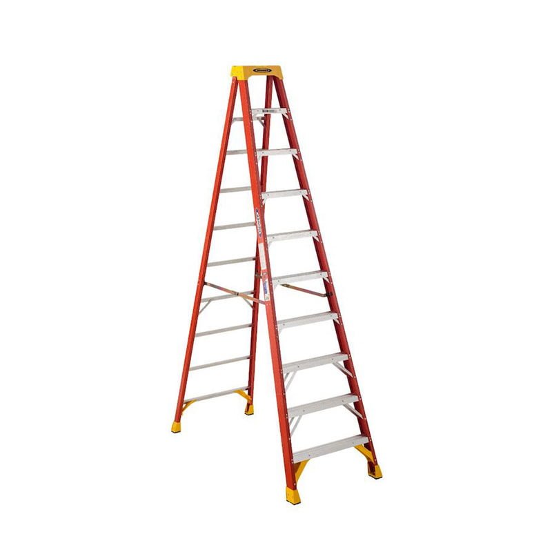 wyler_enterprises_FacilitySafety_MaterialHandlingAndStorage_Ladders_Werner 6210 6210 TYPE IA FIBERGLASS STEPLADDER - Image 1