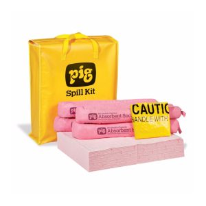 KIT-320 HAZMAT SPILL RESPONSE KIT HI-VIZ BAG 9 Gal