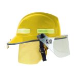MORNING PRIDE FIREMAN'S HELMET WITH VISOR