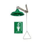 8122H ABS PLASTIC GREEN SHOWER HEAD