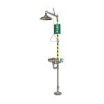 W9341 / H8330 ALL STAINLESS STEEL SHOWER/EYEWASH COMBINATION