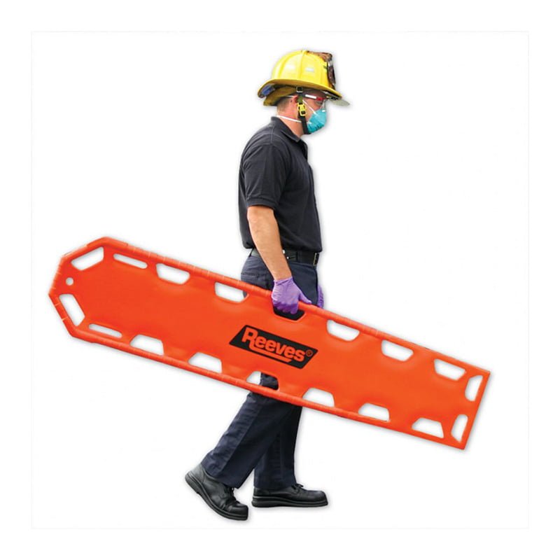 wyler_enterprises_FirstAidEmergency_StretchersBackboard_Reeves Spineboard REEVES ORANGE SPINE BOARD FIBERGLASS - Image 1