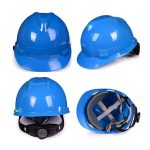 V-GARD HARD HAT WITH RATCHET HEADGEAR & CHIN STRAP