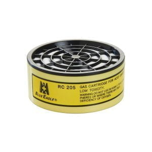 RC-205 GAS CARTRIDGE FOR ACID GASES OF LOW TOXICITY