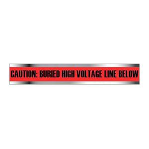 DU-09-03 CAUTION BURIED HIGH VOLTAGE LINE BELOW