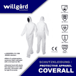 Willgard 1030XA Coverall Suit With Hood